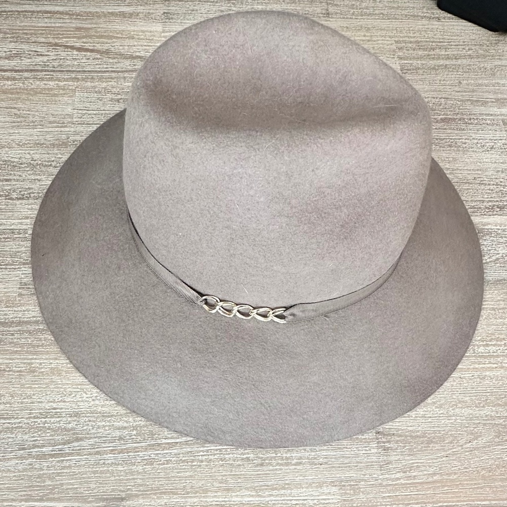 August Hat Company wool wide brim hat
